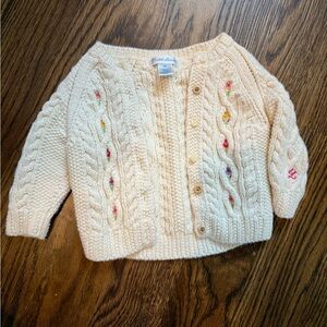Ralph Lauren Cable Knit Cream Sweater